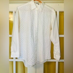 White Dress Shirt. Size L. Vintage